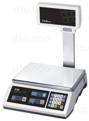 Весы торговые со стойкой CAS ER-JR30CBU