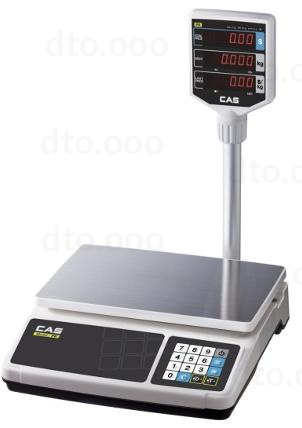 Весы торговые со стойкой CAS PR -15P (LCD, II)